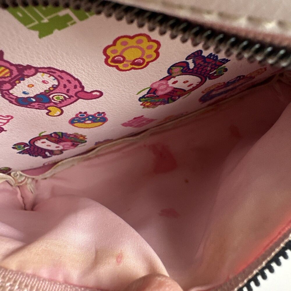 Loungefly Sanrio Hello Kitty Monster Costumes Mini Backpack Pink Faux Leather - Picture 10 of 16
